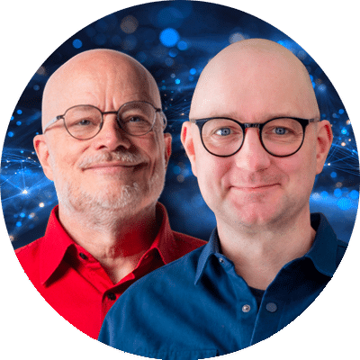 Jason Barnard and Bob Gentle