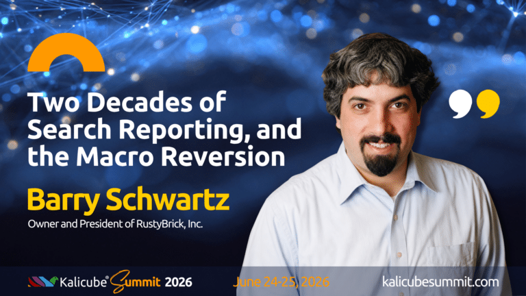 Barry Schwartz Kalicube Summit 2026 preview