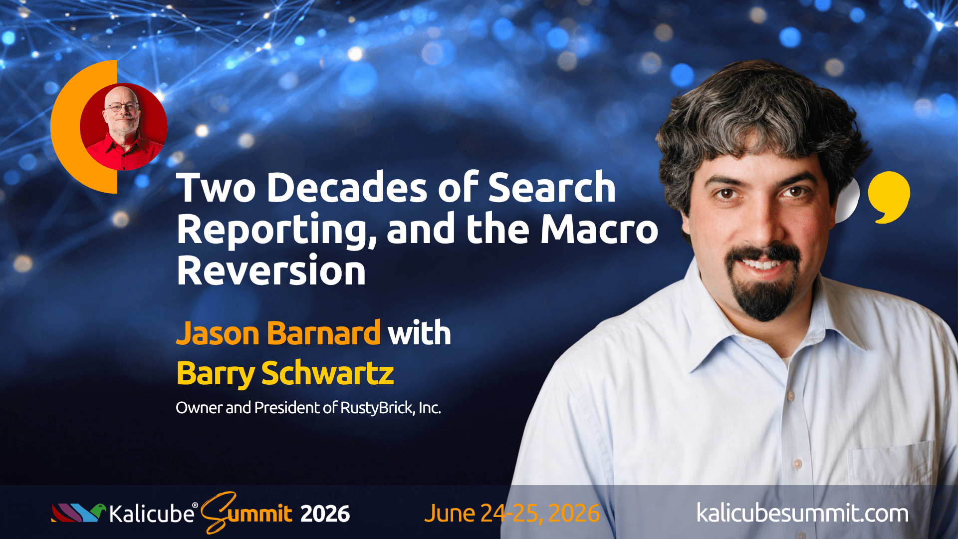 Barry Schwartz Kalicube Summit 2026 session