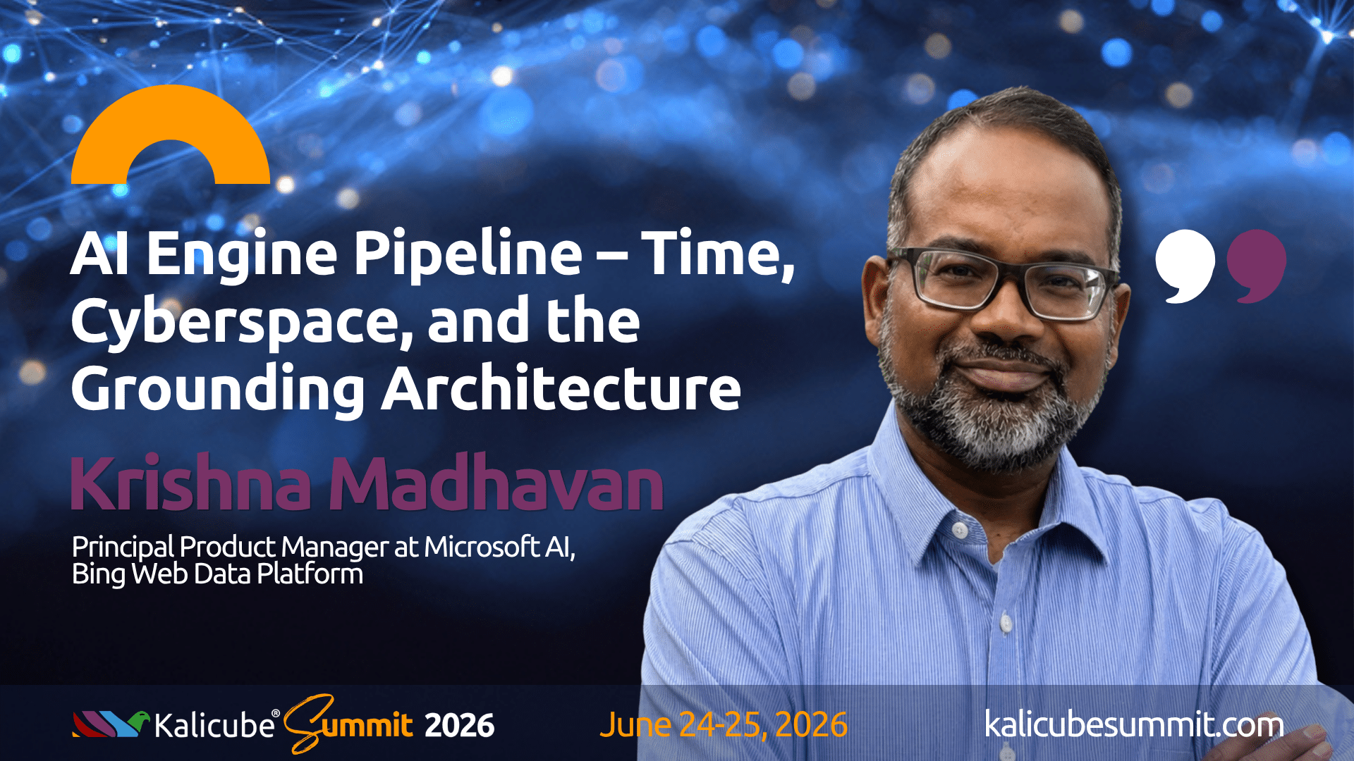 Krishna Madhavan Kalicube Summit 2026 preview