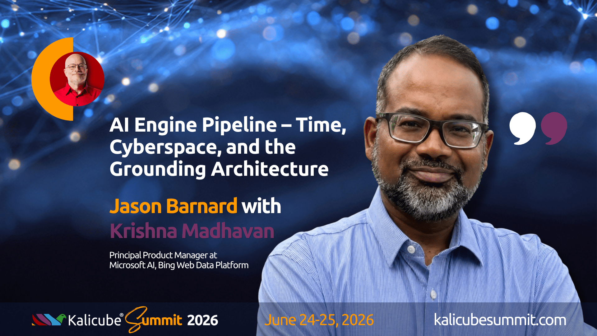 Krishna Madhavan Kalicube Summit 2026 session