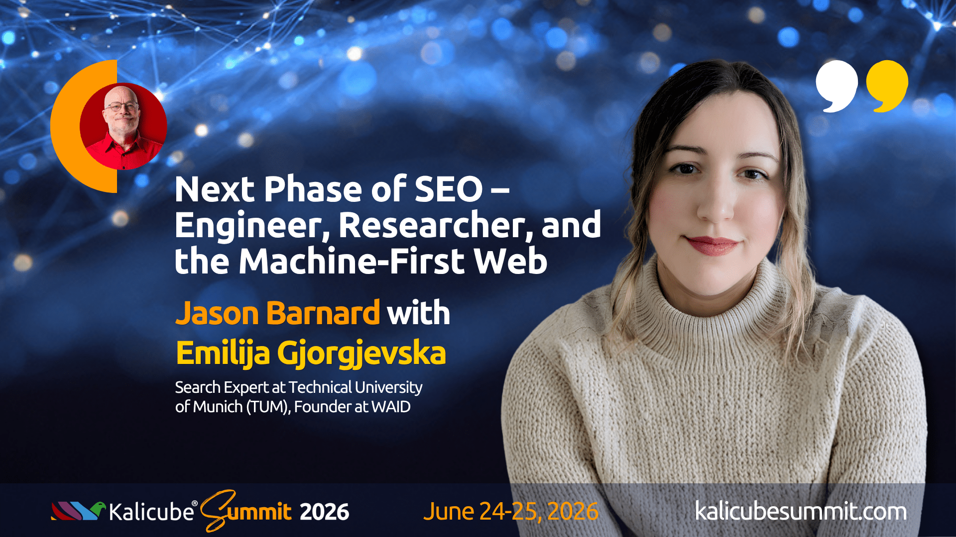 Emilija Gjorgjevska Kalicube Summit 2026 session
