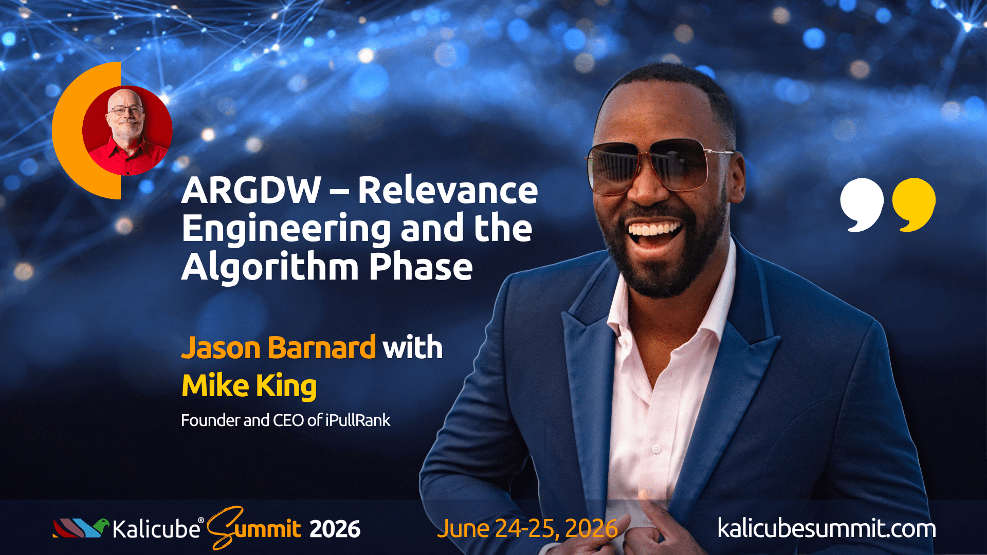 Mike King Kalicube Summit 2026 session