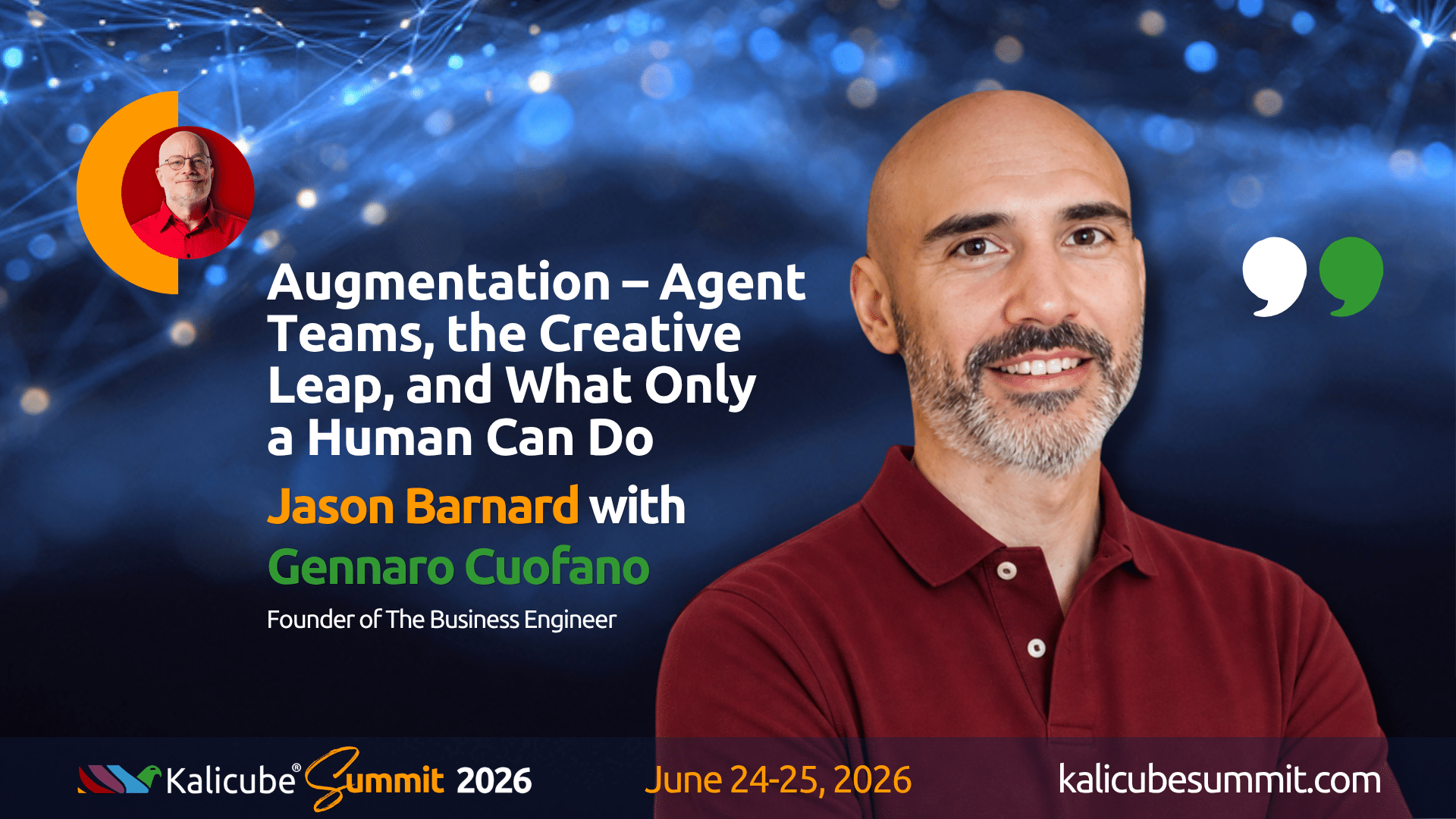 Gennaro Cuofano Kalicube Summit 2026 session