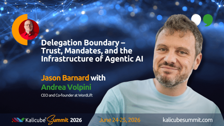 Andrea Volpini Kalicube Summit 2026 session