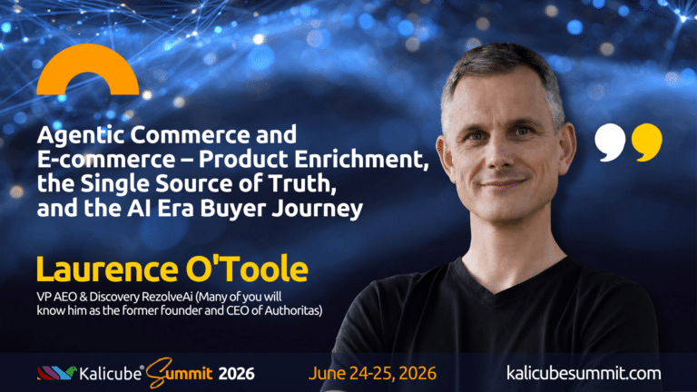 Laurence O'Toole Kalicube Summit 2026 preview