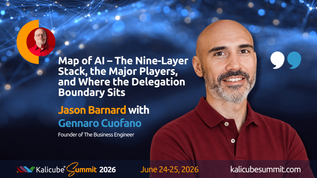 Gennaro Cuofano Kalicube Summit 2026 session