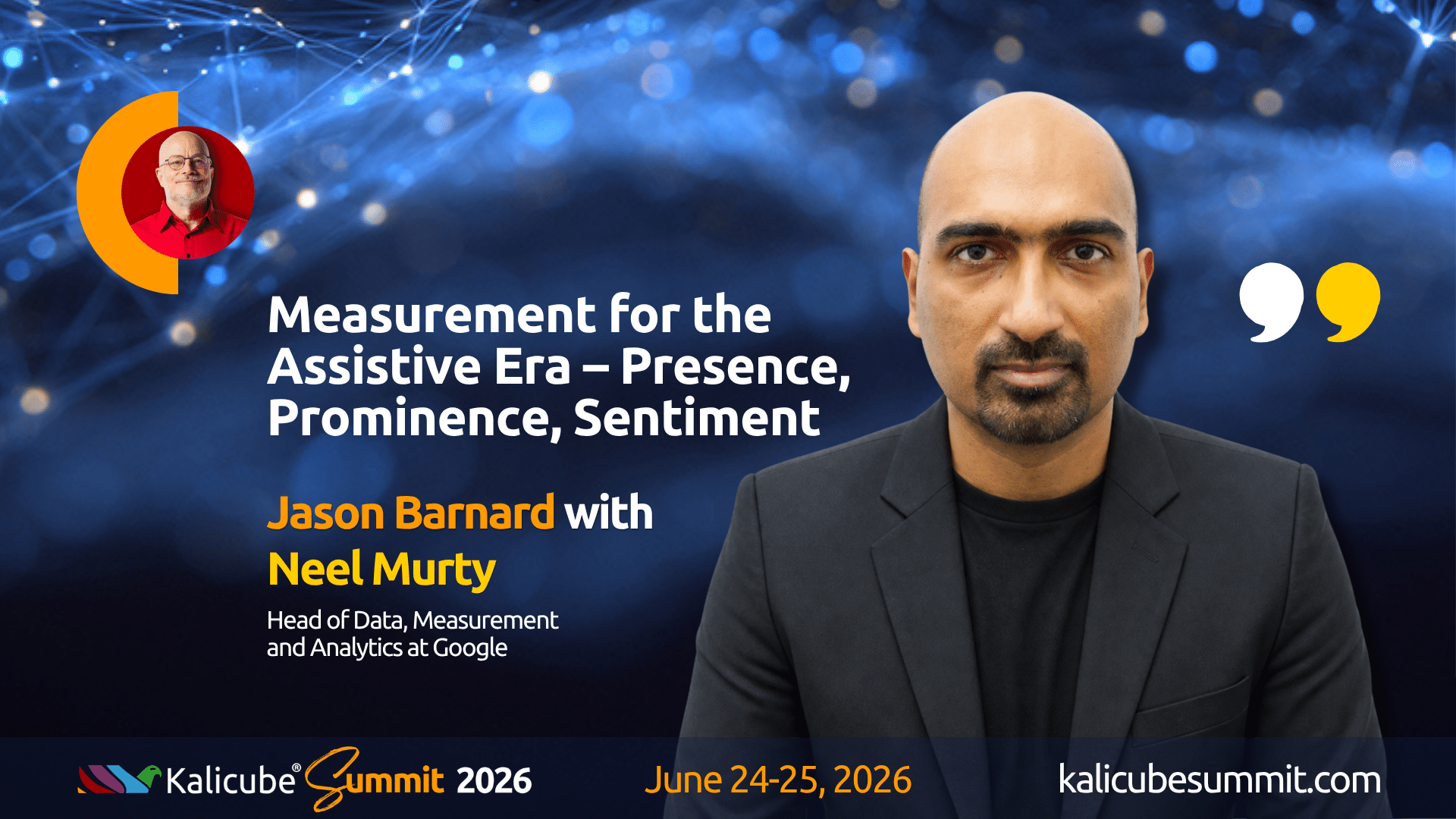 Neel Murty Kalicube Summit 2026 session